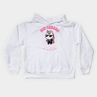 Big Dreams Bodyguard Unicorn | Dream Big! Kids Hoodie